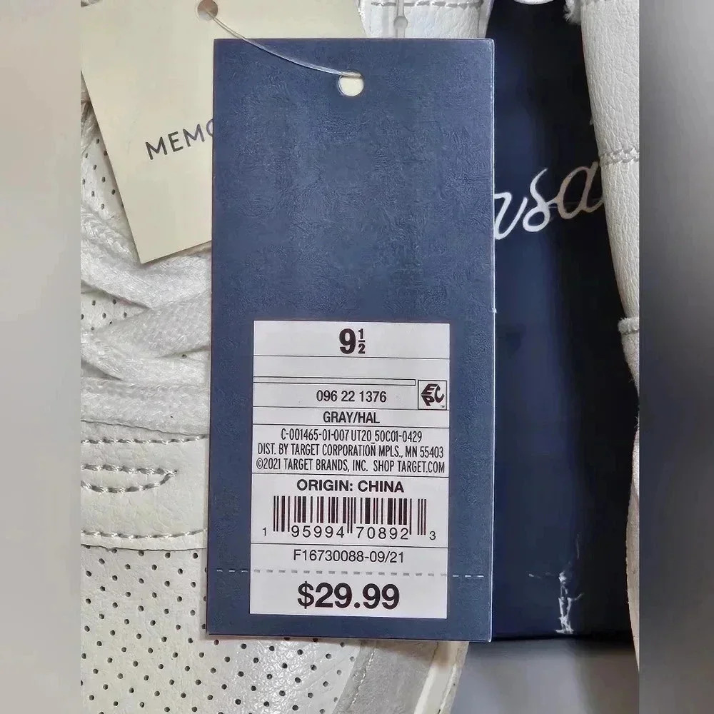 Universal Thread Hal Sneakers white n light gray lady's sizes - Picture 7 of 11